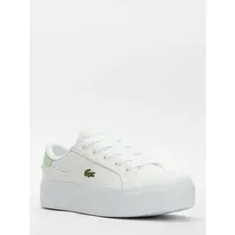 LACOSTE: Белые кеды 