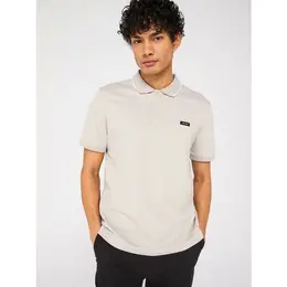CALVIN KLEIN: Серое поло 