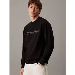 CALVIN KLEIN: Чёрный свитшот 