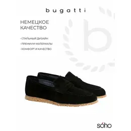 Bugatti: Чёрные мокасины 