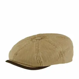STETSON: Бежевая кепка 