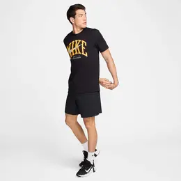 NIKE: Чёрная футболка 