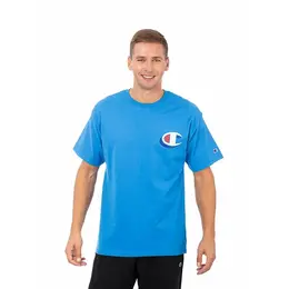 Champion: Голубая футболка 