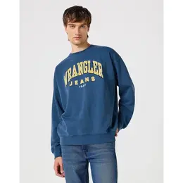 Wrangler: Синий свитшот 