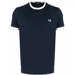 FRED PERRY: Синяя футболка  Ringer