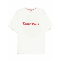KENZO: Белая футболка 