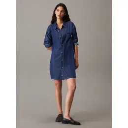 Calvin Klein Jeans: Синее платье 