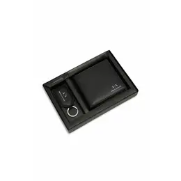 Armani Exchange: Чёрный кошелёк 