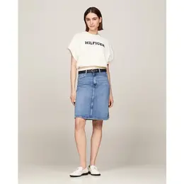 TOMMY HILFIGER: Синяя юбка 