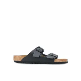Birkenstock: Чёрные шлёпанцы 