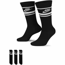 NIKE: Чёрные носки  Everyday Essential