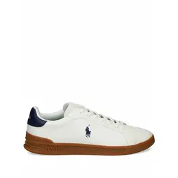 Polo Ralph Lauren: Серебристые кроссовки 