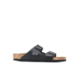 Birkenstock: Чёрные шлёпанцы 