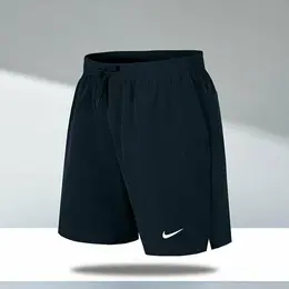 NIKE: Голубые шорты 
