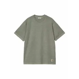 Carhartt WIP: Зелёная футболка 