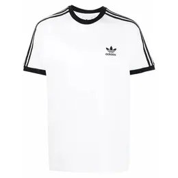 adidas: Белая футболка 