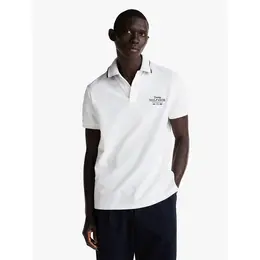 TOMMY HILFIGER: Белое поло 