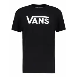 VANS: Чёрная футболка 
