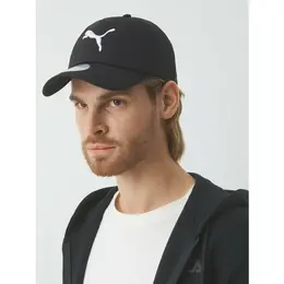 PUMA: Чёрная кепка 