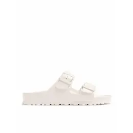 Birkenstock: Белые шлёпанцы 
