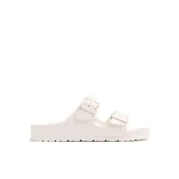 Birkenstock: Белые шлёпанцы  Arizona