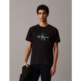 Calvin Klein Jeans: Чёрная футболка 