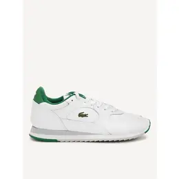 LACOSTE: Белые кроссовки 