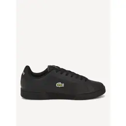 LACOSTE: Чёрные кеды 