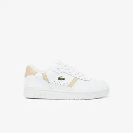 LACOSTE: Белые кеды 