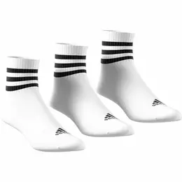 adidas: Белые носки  Stripes
