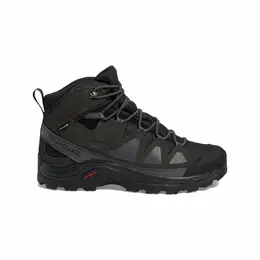 Salomon: Чёрные ботинки 