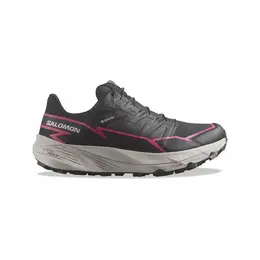 Salomon: Чёрные ботинки 
