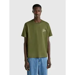 UNITED COLORS OF BENETTON: Зелёная футболка 
