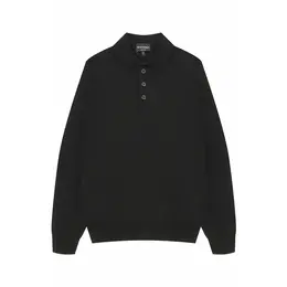 EMPORIO ARMANI: Чёрный свитер 