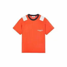 Stone Island: Оранжевая футболка 