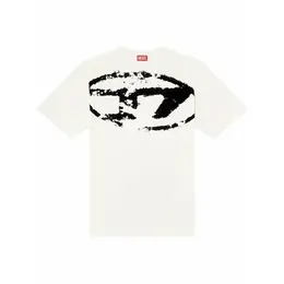 DIESEL: Белая футболка 