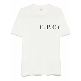 C.P. COMPANY: Белая футболка 