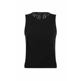 Armani Exchange: Чёрный топ 