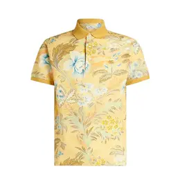 ETRO: Жёлтое поло 