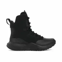 Under Armour: Чёрные ботинки 