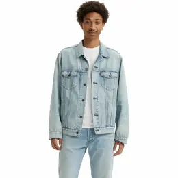 Levi's: Голубая куртка  Trucker