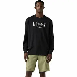 Levi's: Чёрный свитшот 