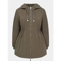 Armani Exchange: Куртка цвета хаки 