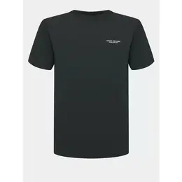 Armani Exchange: Тёмная футболка 