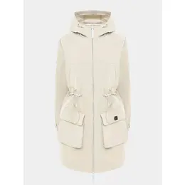 Armani Exchange: Белый плащ 