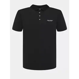 Armani Exchange: Чёрная рубашка 