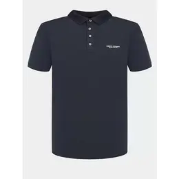 Armani Exchange: Тёмная рубашка 