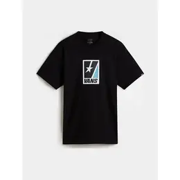 VANS: Чёрная футболка 