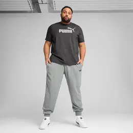 PUMA: Серая футболка  Essentials