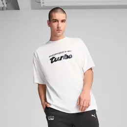PUMA: Белая футболка  Ess